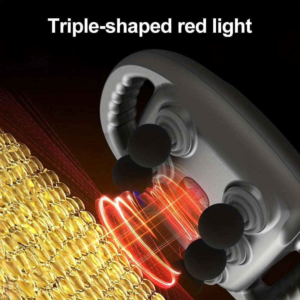 Six Heads Fascia Gun Muscle Massager Gun