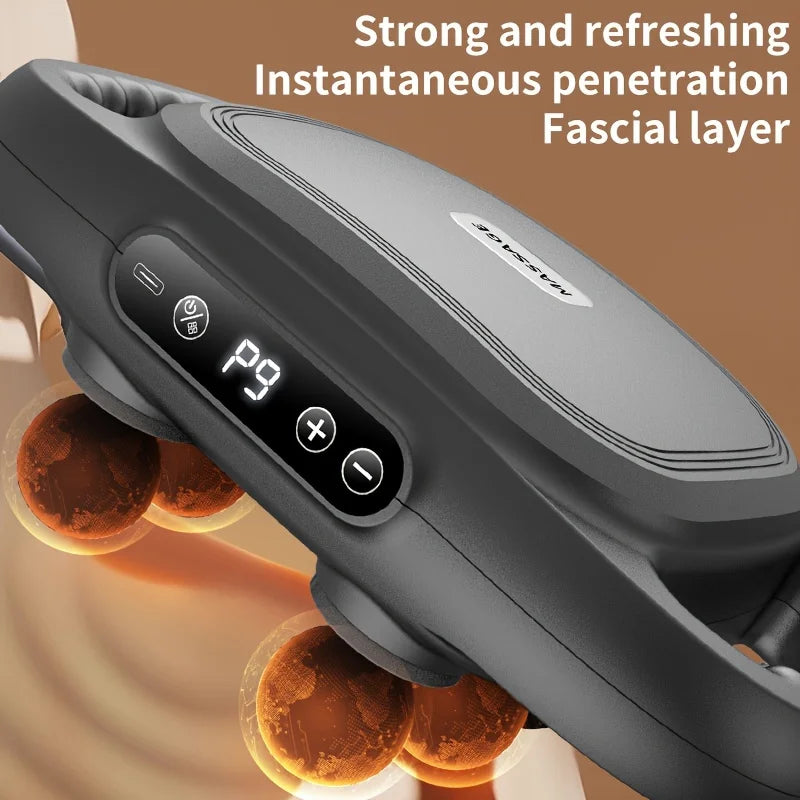 Six Heads Fascia Gun Muscle Massager Gun