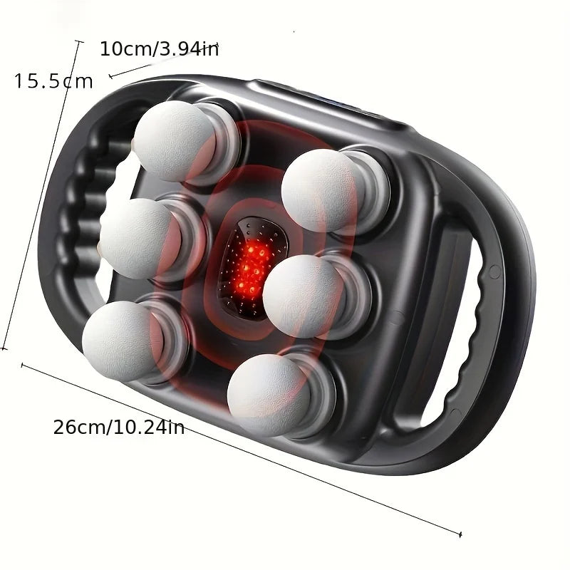 Six Heads Fascia Gun Muscle Massager Gun
