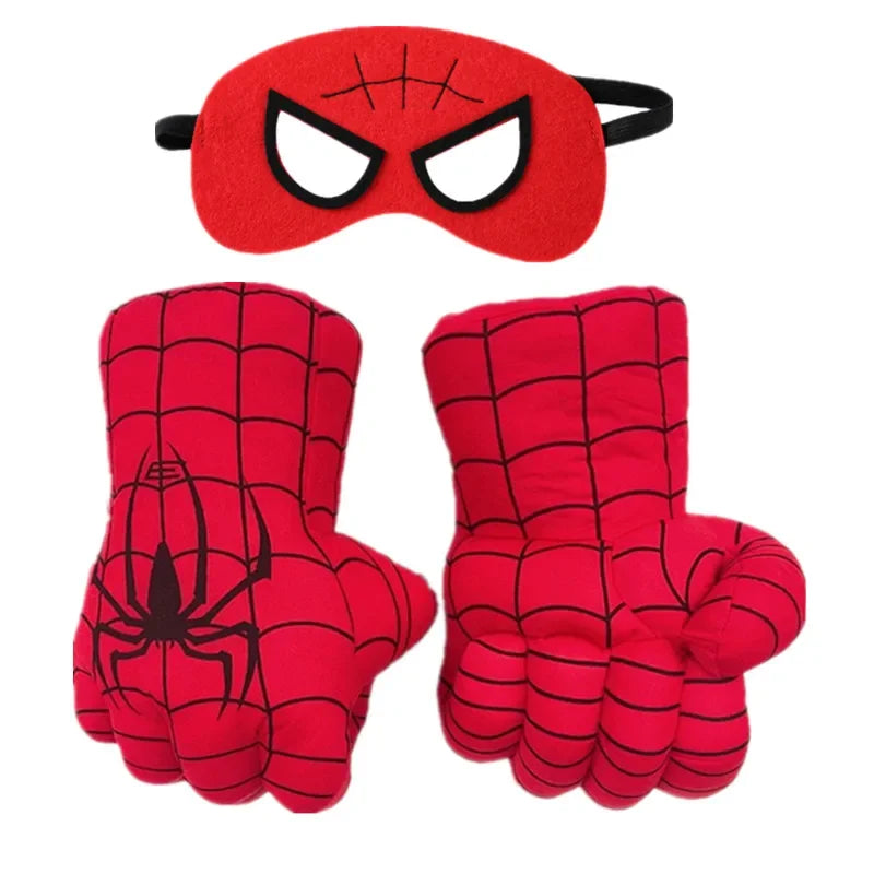 Pattern Printed Superhero Gloves