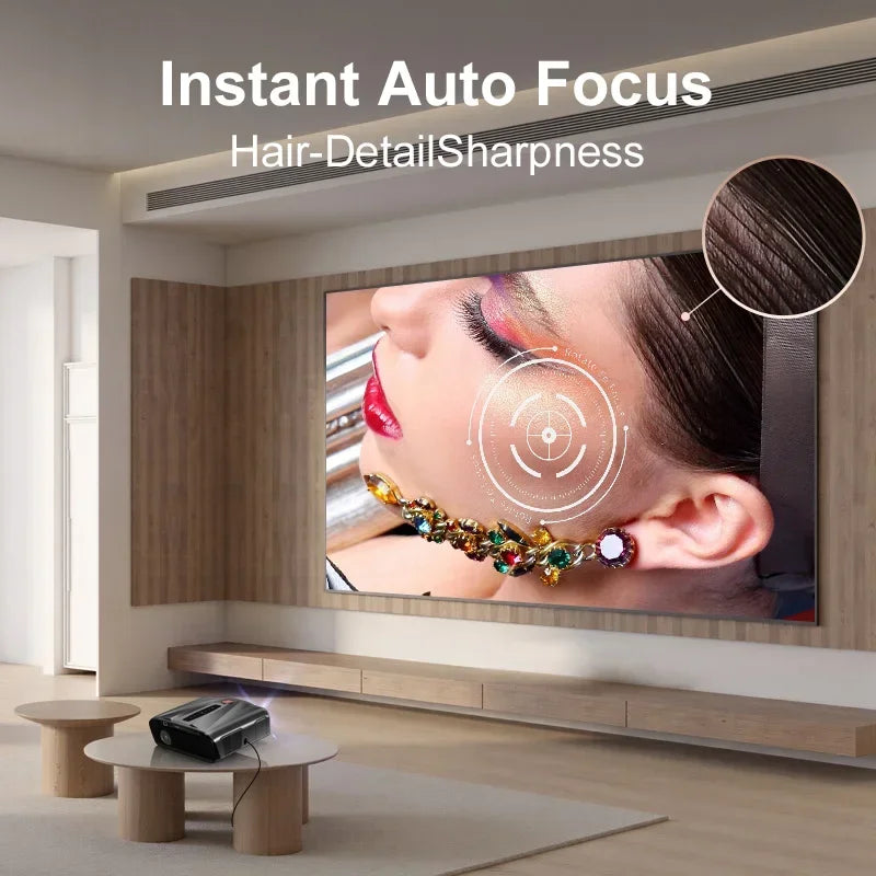 Portable 4K UHD HDR10 Home cinema Projector