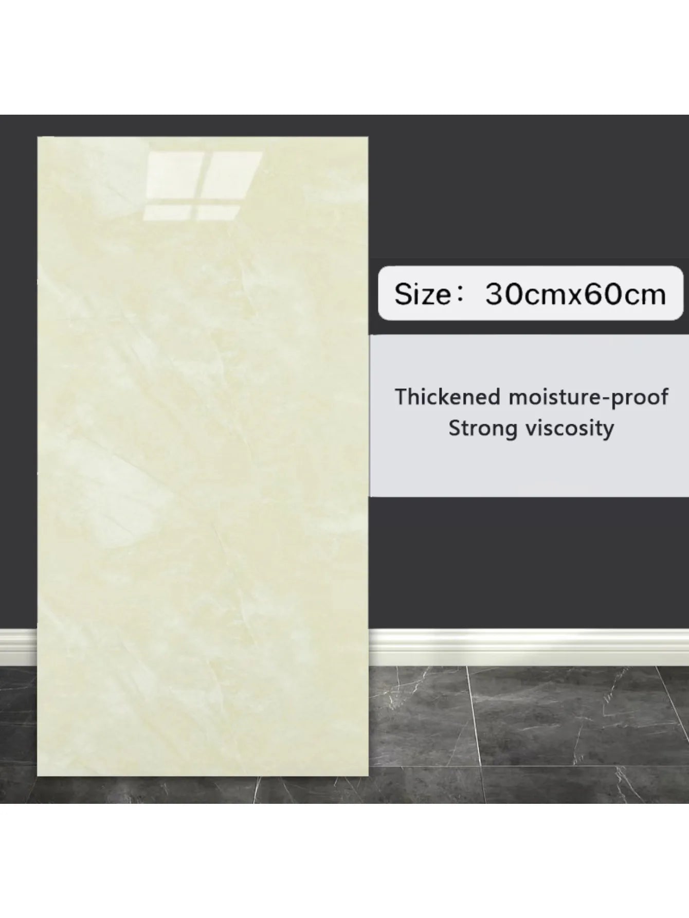 Self-adhesive Marble Tiles Sticker