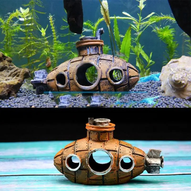 Resin Submarine Ornaments