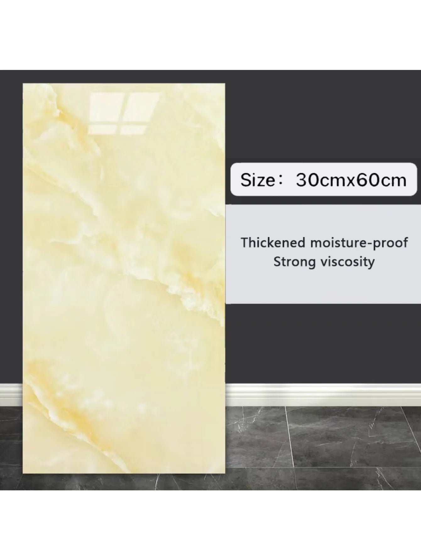 Self-adhesive Marble Tiles Sticker