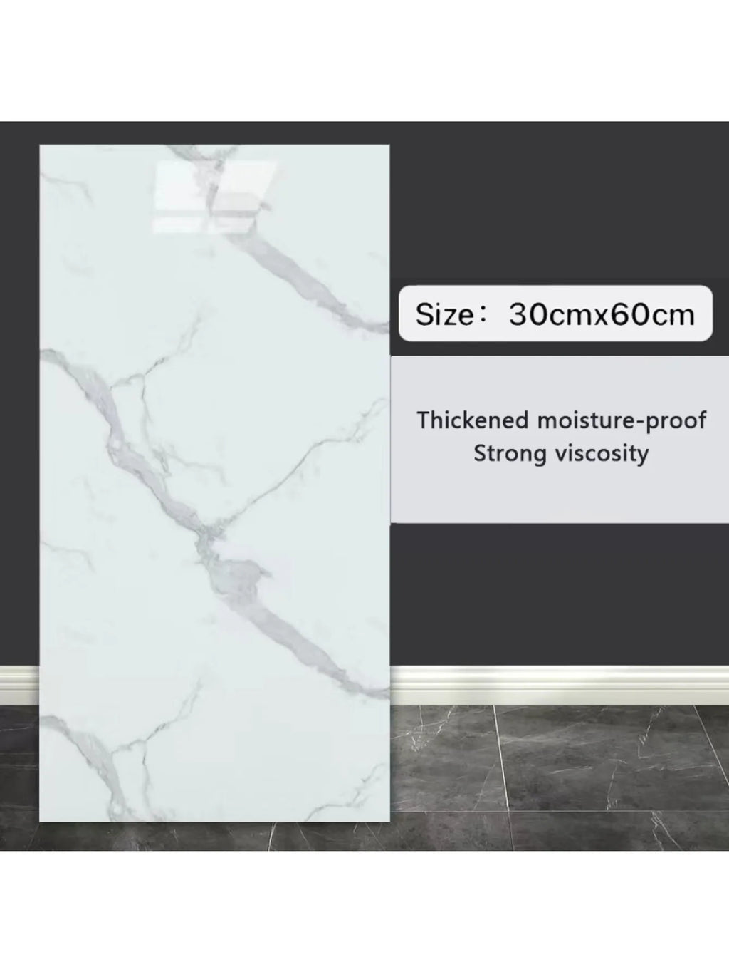 Self-adhesive Marble Tiles Sticker