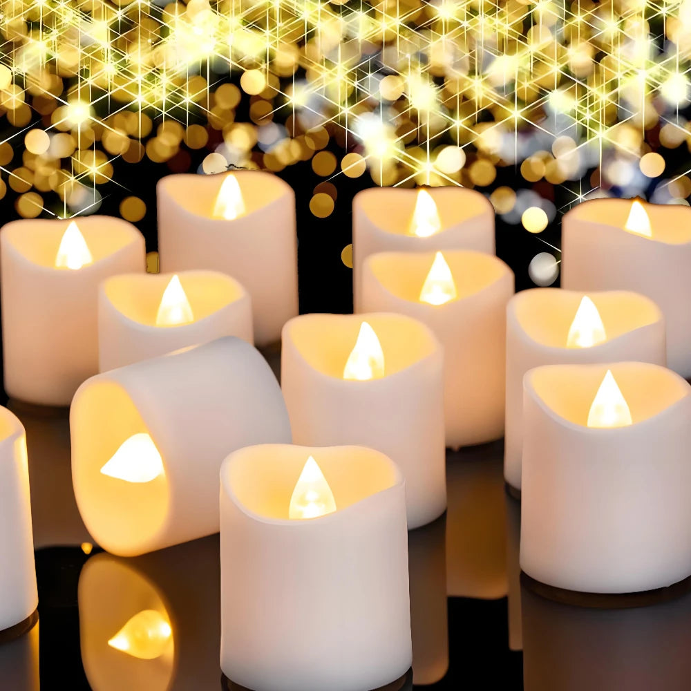 Flameless LED Votive Candles Set