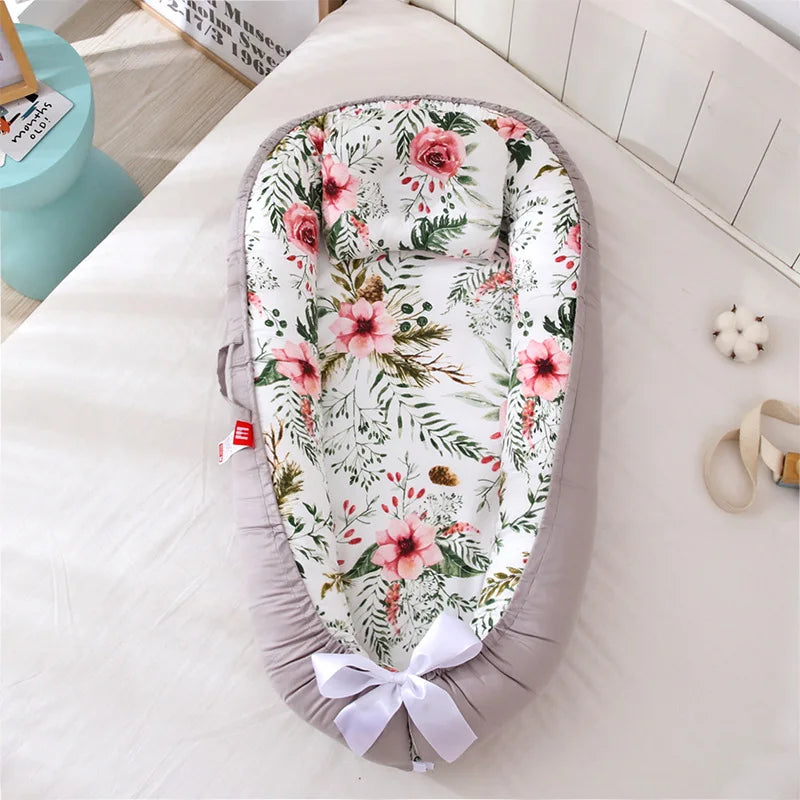 Cotton Breathable Baby Crib