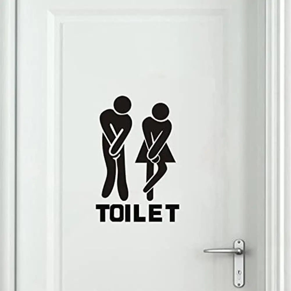 Bathroom Sign House Wall Sticker