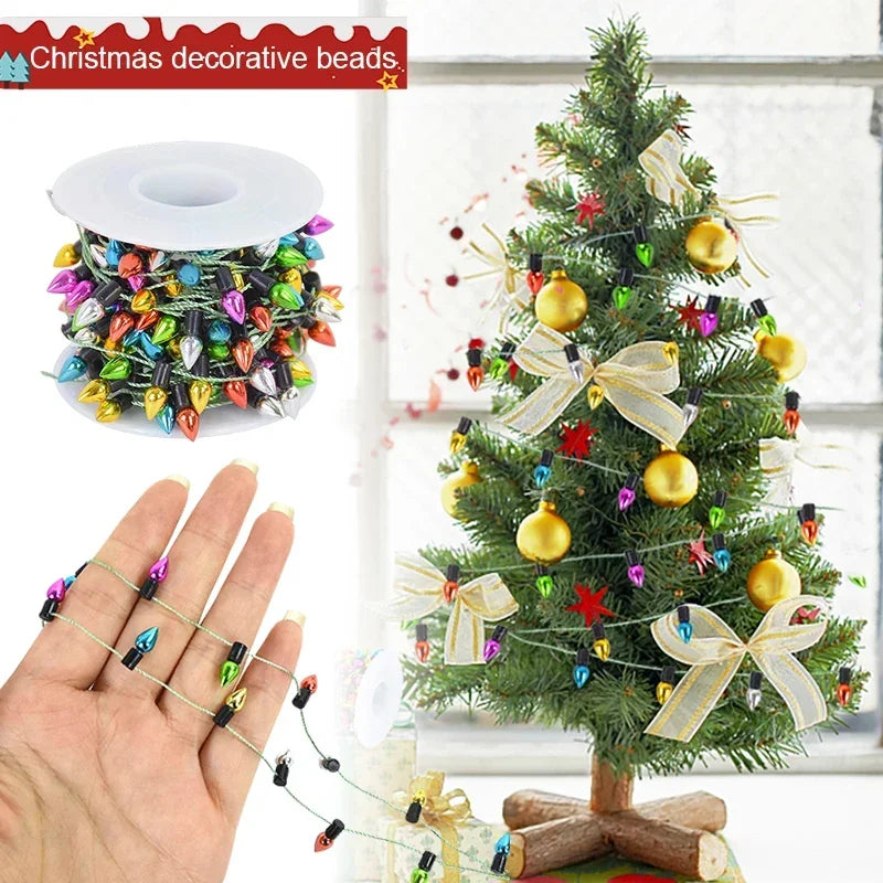 10M Christmas DIY Colorful Small Bulbs