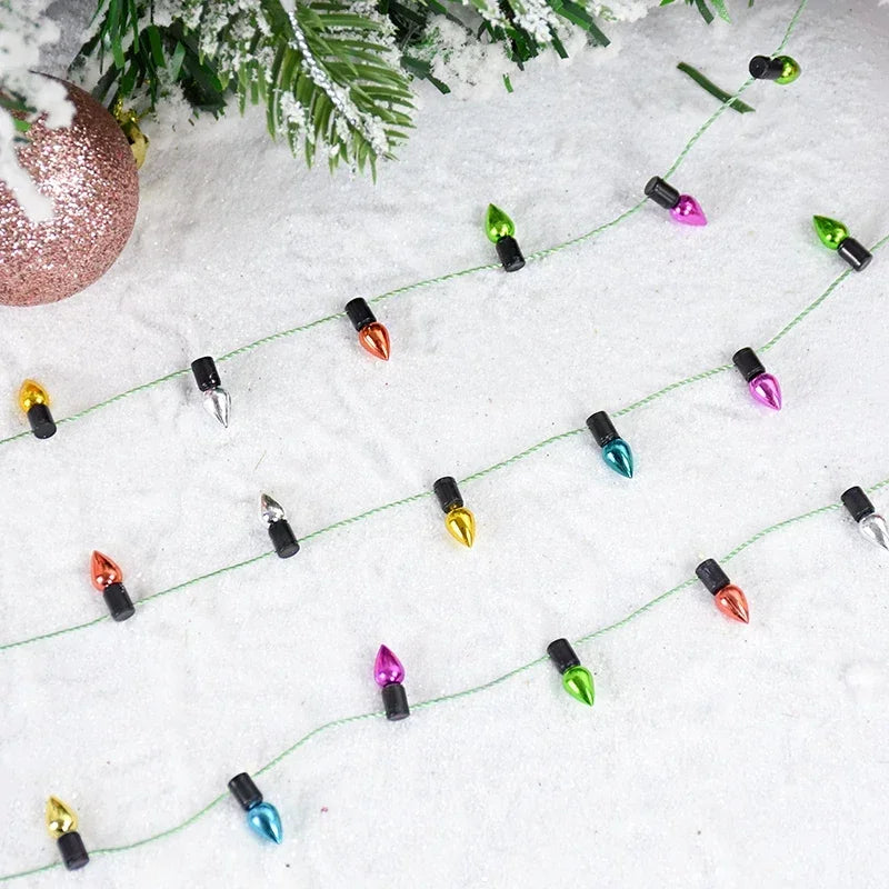 10M Christmas DIY Colorful Small Bulbs