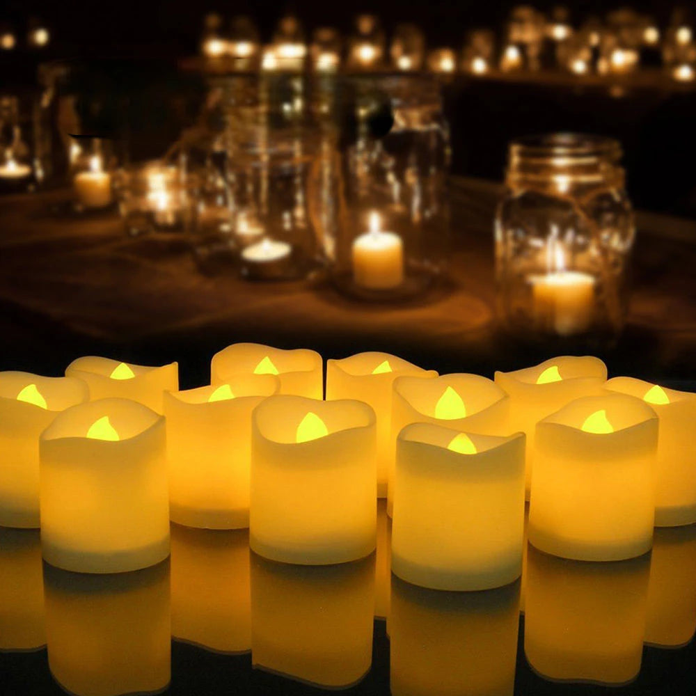 Flameless LED Votive Candles Set
