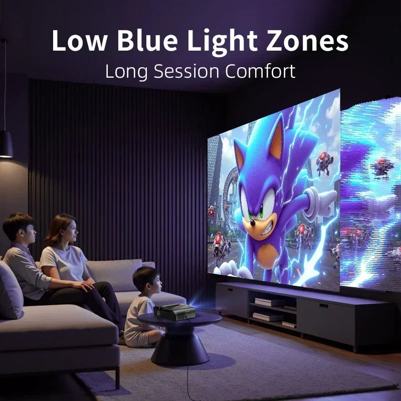 Portable 4K UHD HDR10 Home cinema Projector