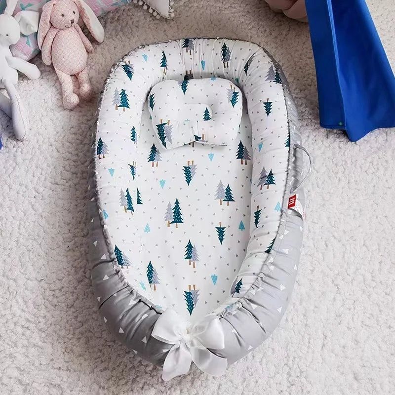 Cotton Breathable Baby Crib
