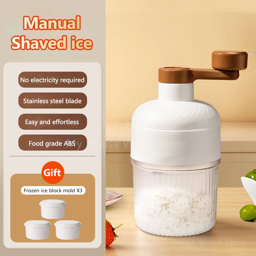 Shaved Ice Machine Mini Ice Crusher