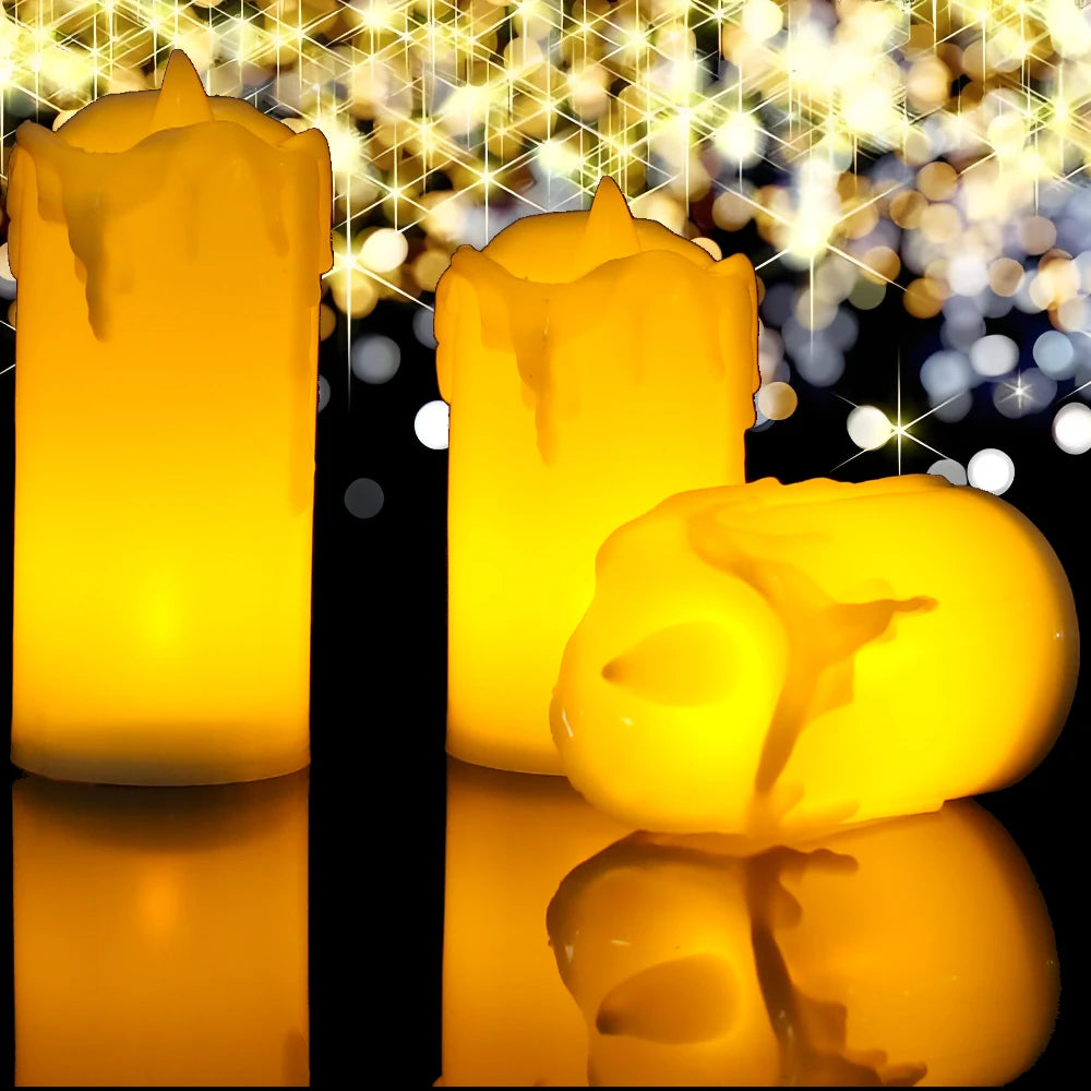 Flameless LED Votive Candles Set