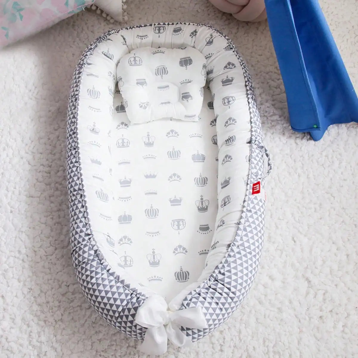 Cotton Breathable Baby Crib