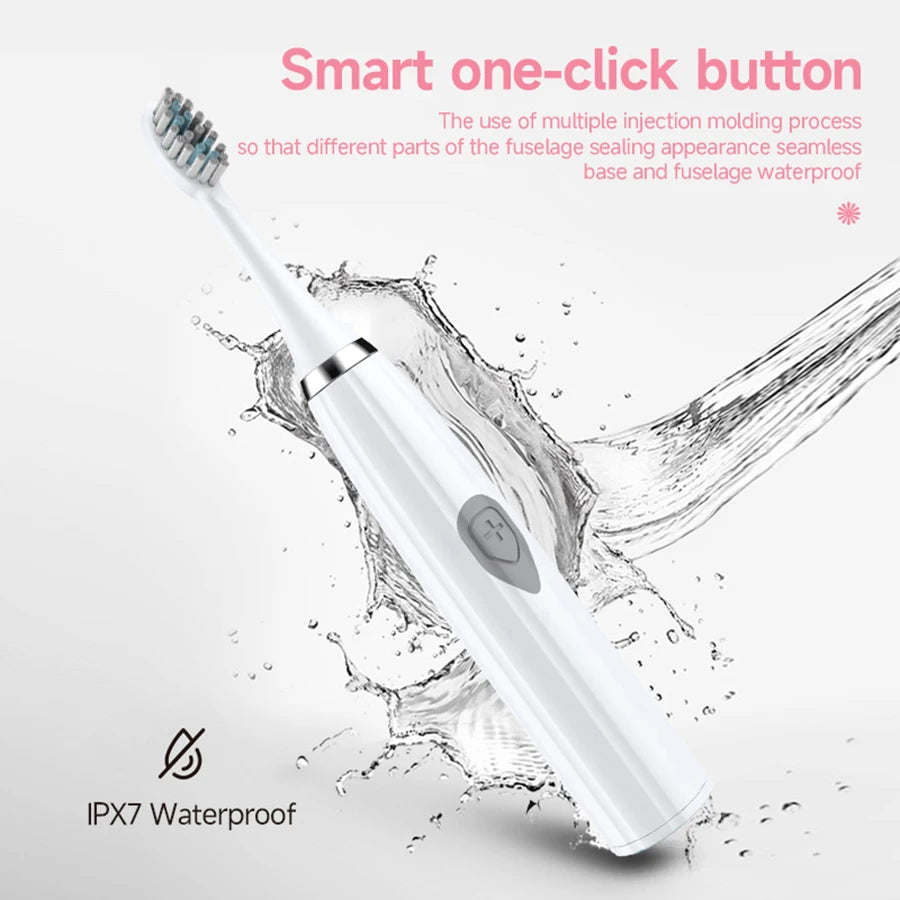 Soft DuPont Bristle Portable Electric Toothbrush