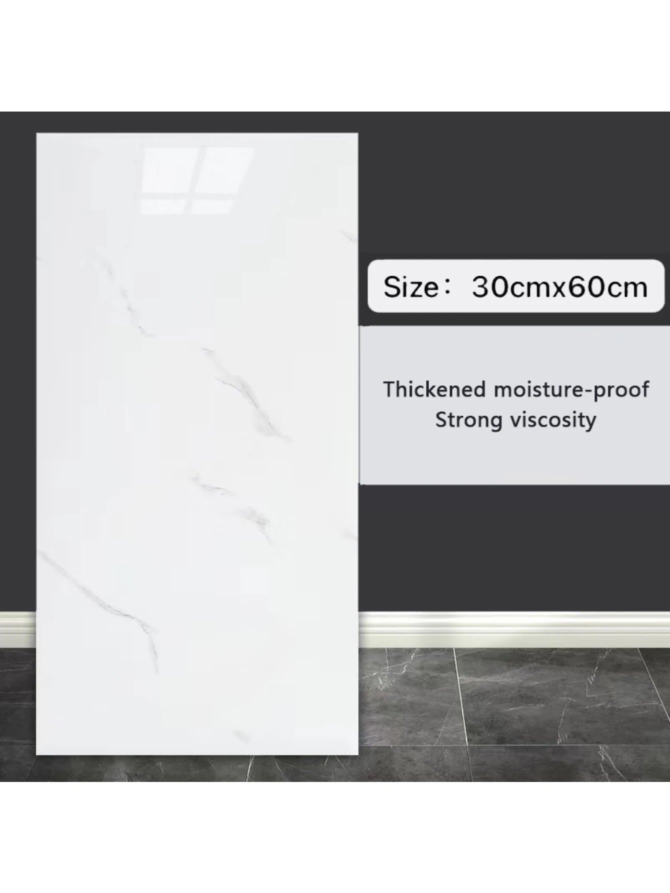 Self-adhesive Marble Tiles Sticker