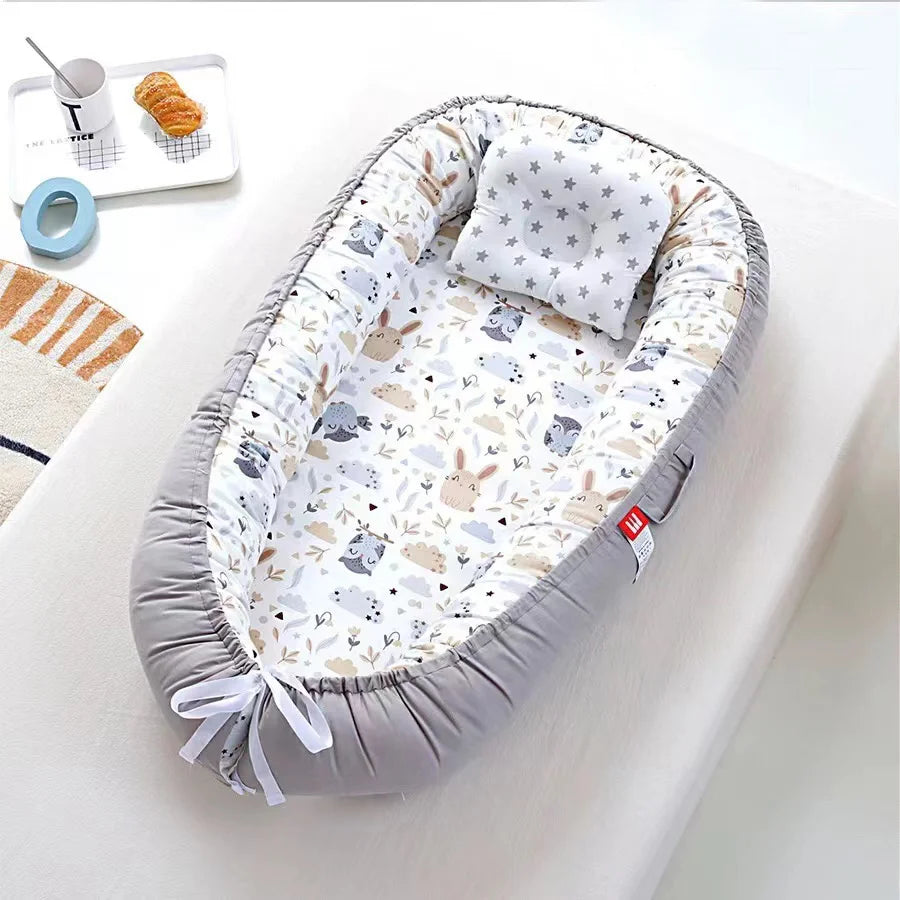 Cotton Breathable Baby Crib