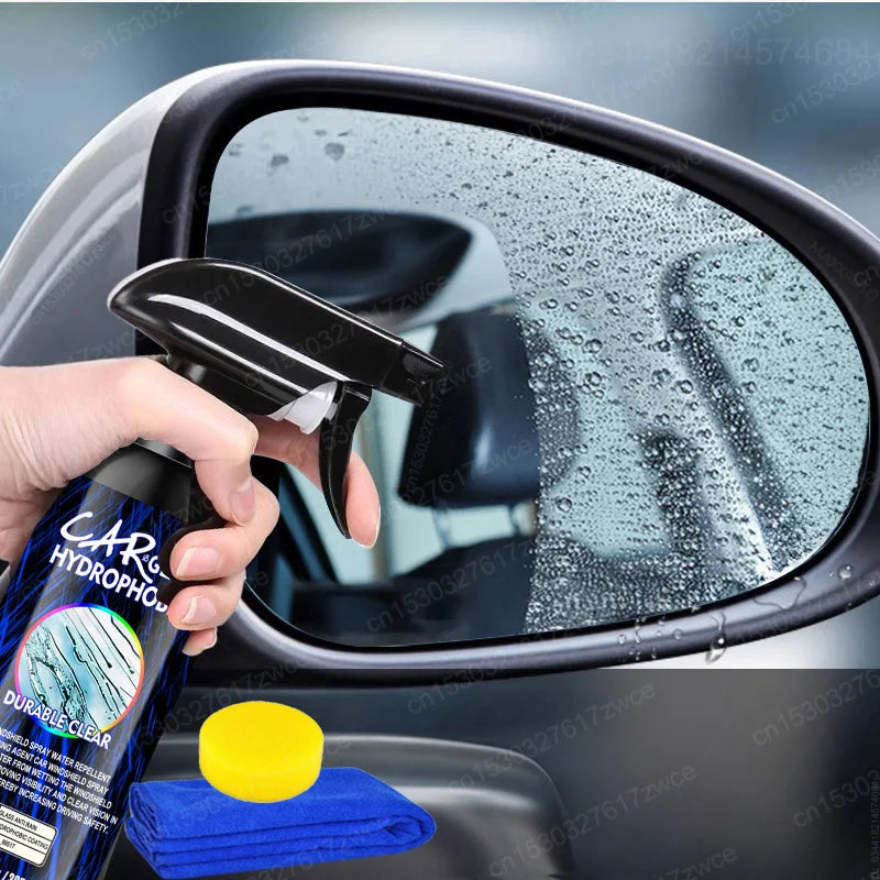 Hydrophobic Rain Repellent Spray for Car Glass & Mirrors