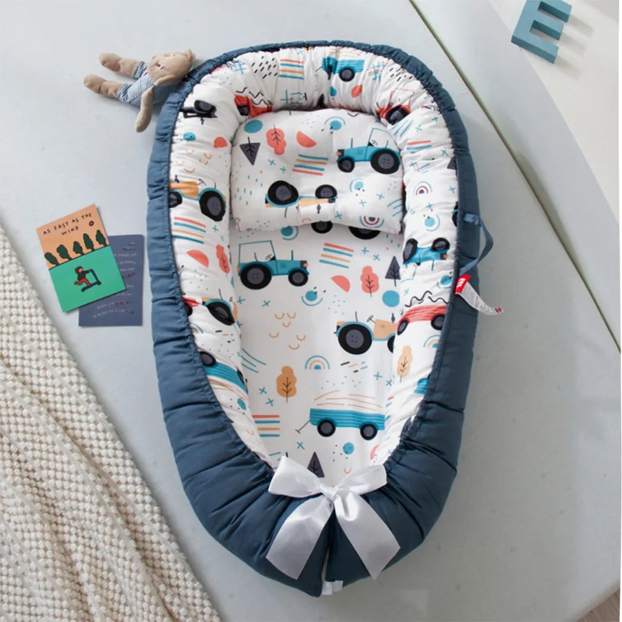 Cotton Breathable Baby Crib