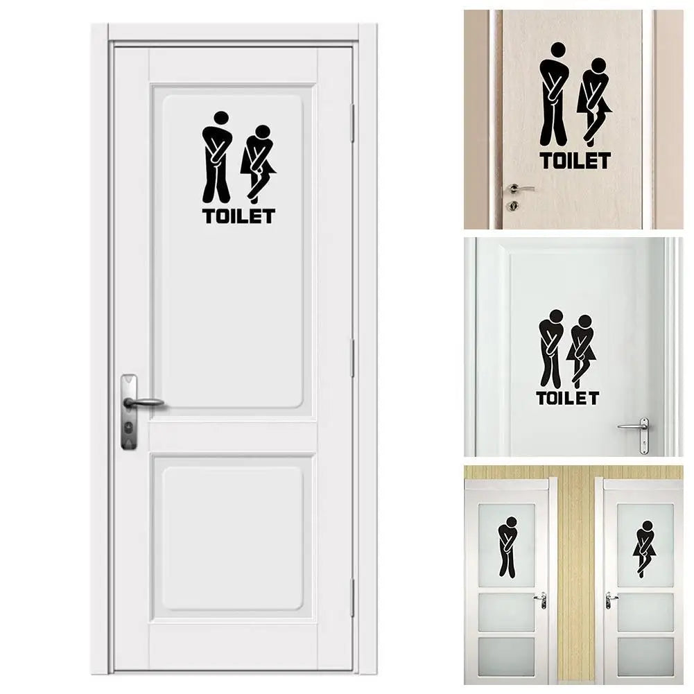 Bathroom Sign House Wall Sticker