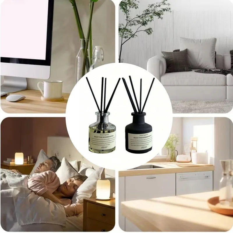 Flameless Home Fragrance with Reed Diffuser Stick