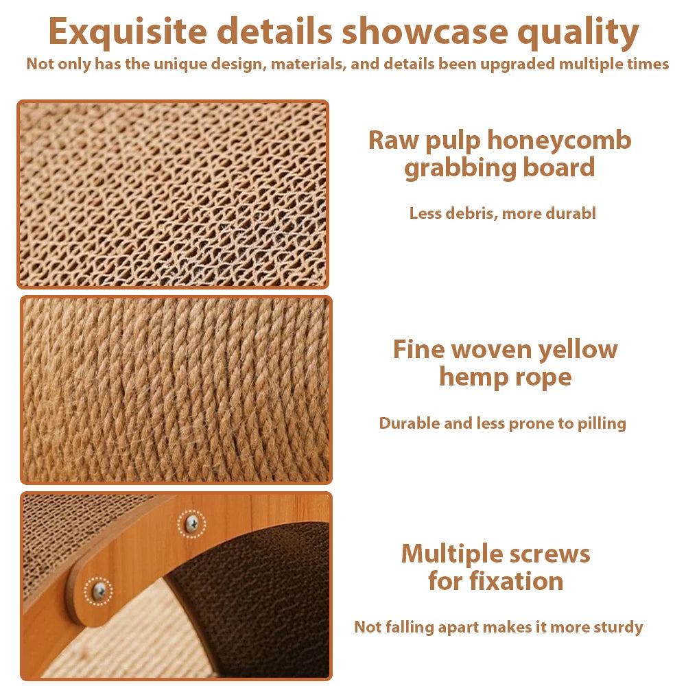 Cat Grinding Paw Scratching Ball