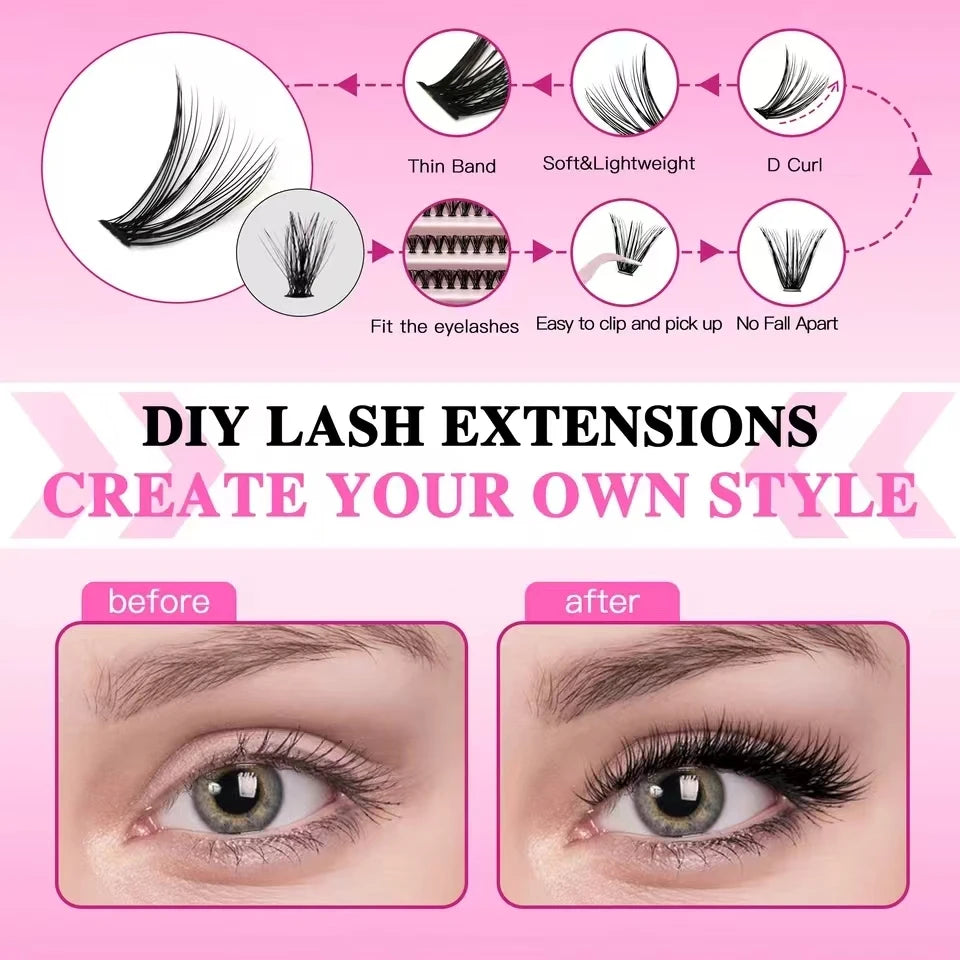 DIY Clusters Lash Kit