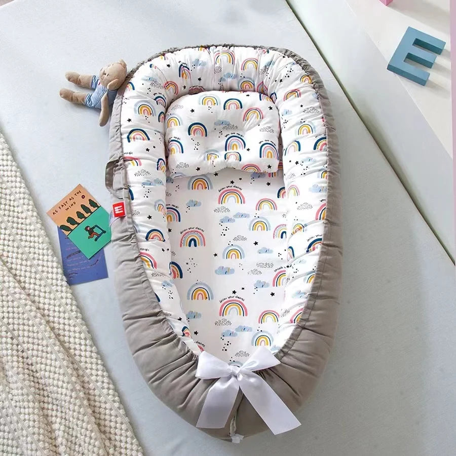 Cotton Breathable Baby Crib