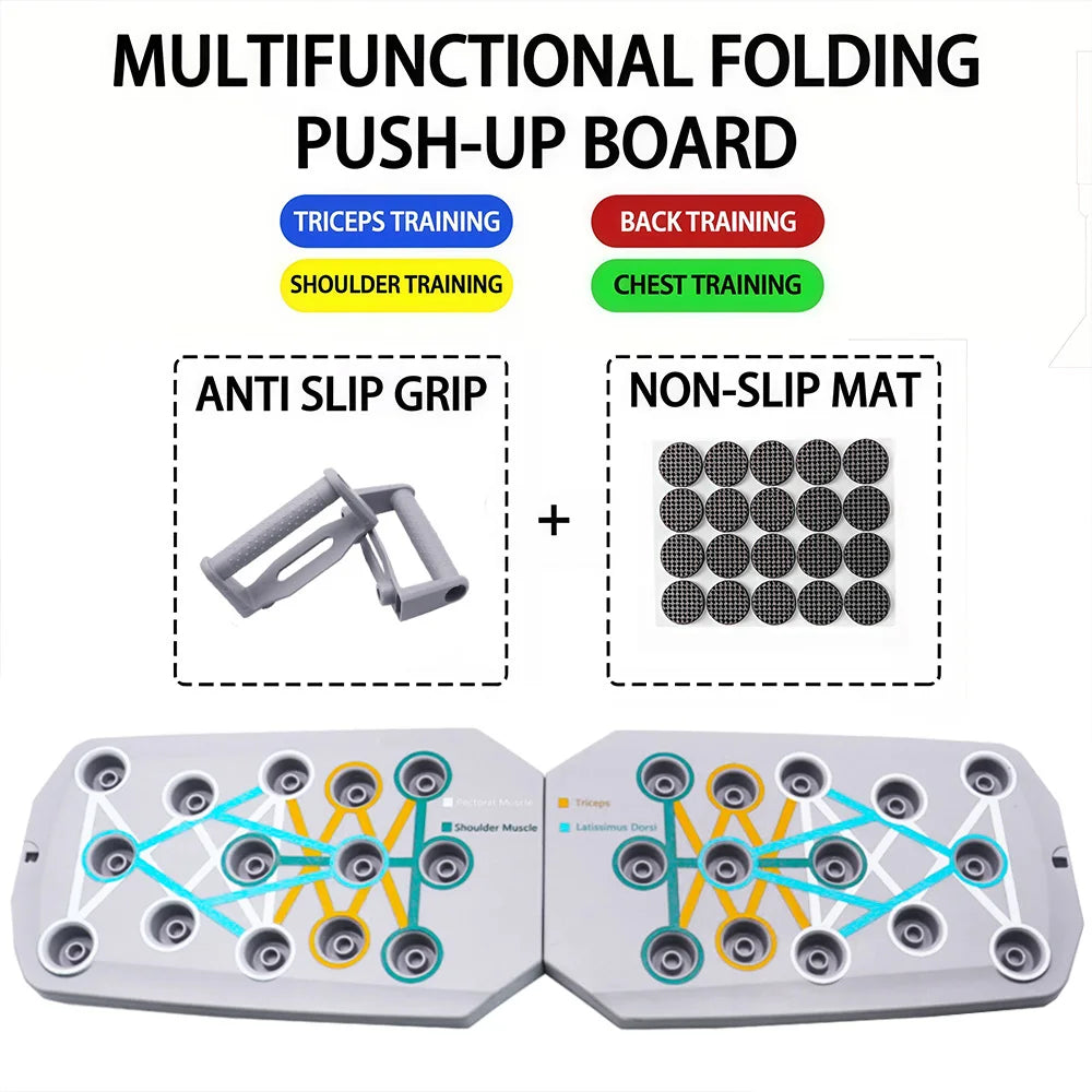 Portable Multifunctional Push-up Bar Push-up Board Set