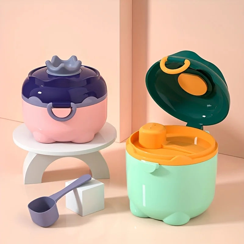 Crown Themed Milk Powder Dispenser