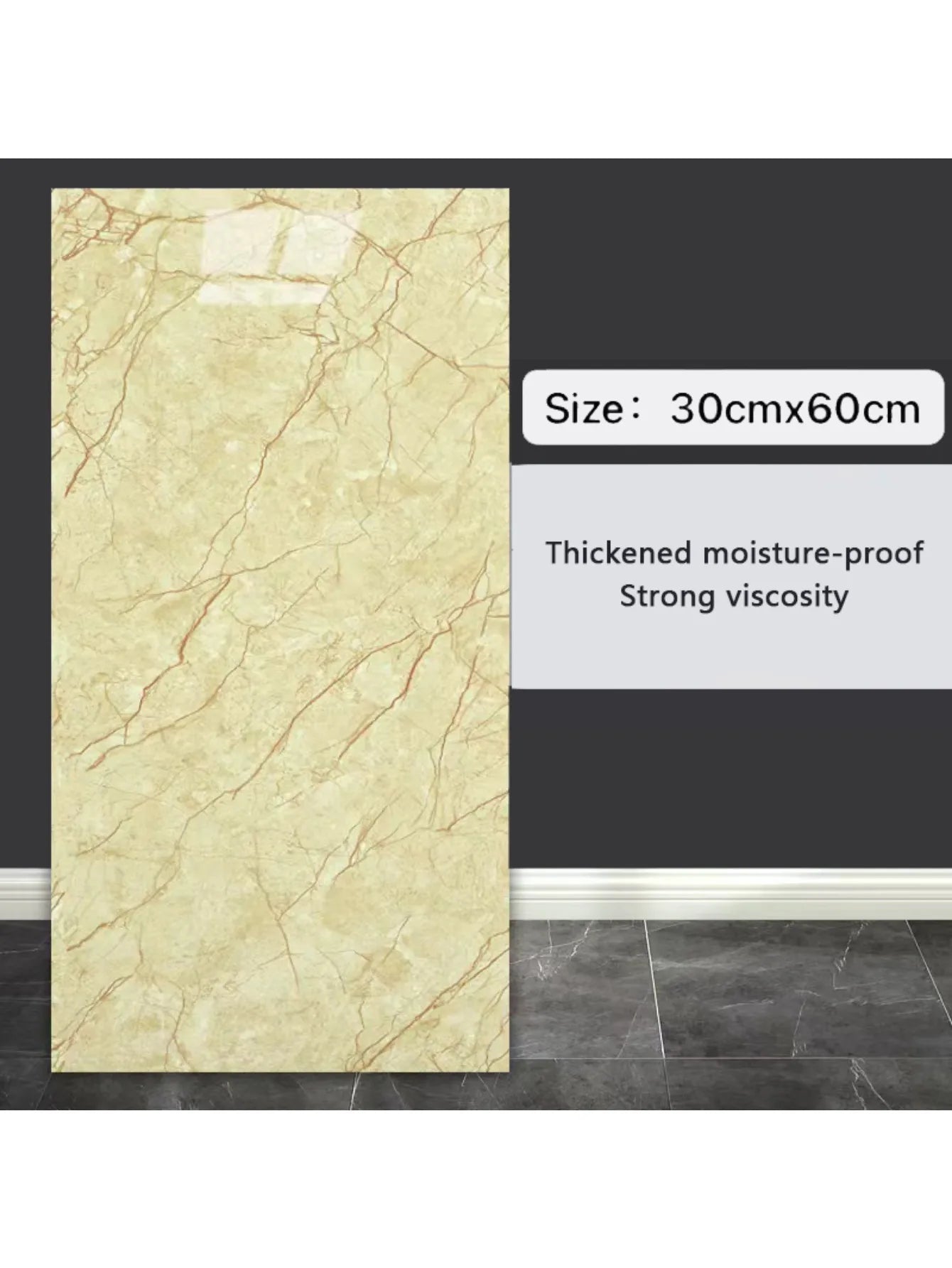 Self-adhesive Marble Tiles Sticker