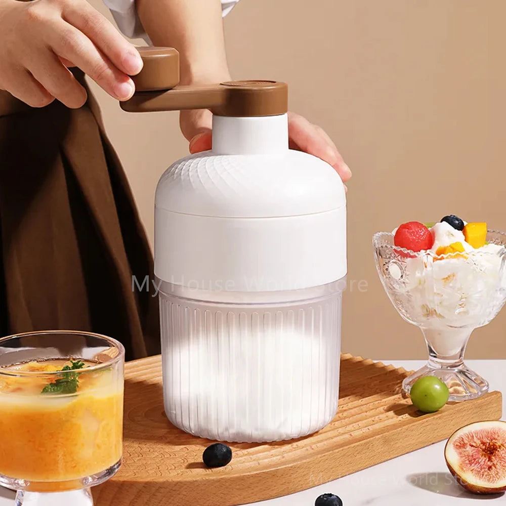 Shaved Ice Machine Mini Ice Crusher