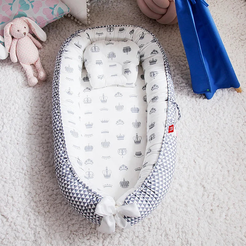 Cotton Breathable Baby Crib