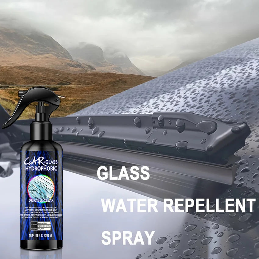 Hydrophobic Rain Repellent Spray for Car Glass & Mirrors