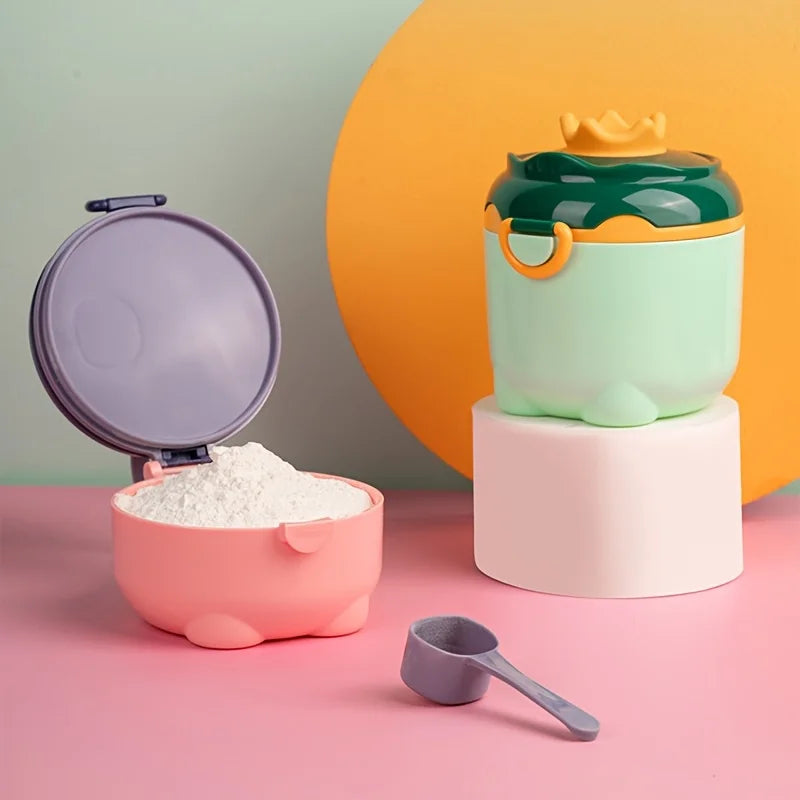 Crown Themed Milk Powder Dispenser