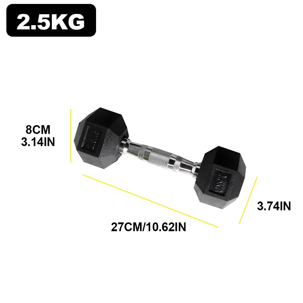 Hexagonal Multi Weight Dumbbell