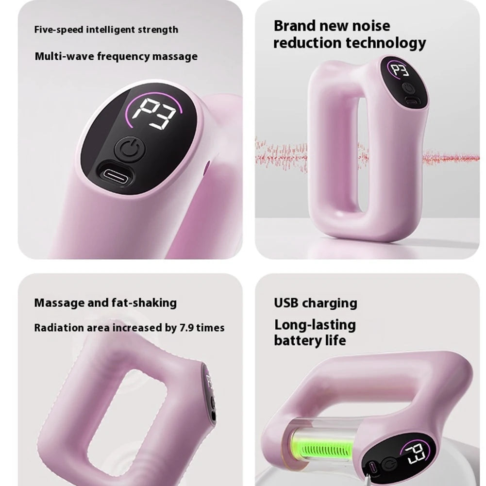 Multifunctional Fascia Ring with 5 Modes Massage Gun