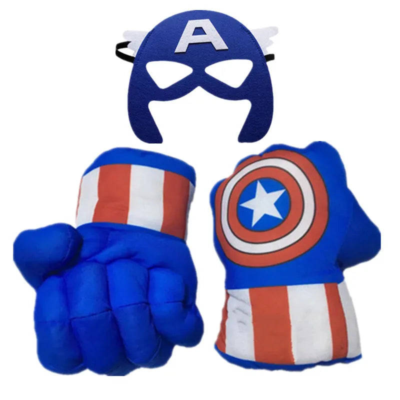 Pattern Printed Superhero Gloves