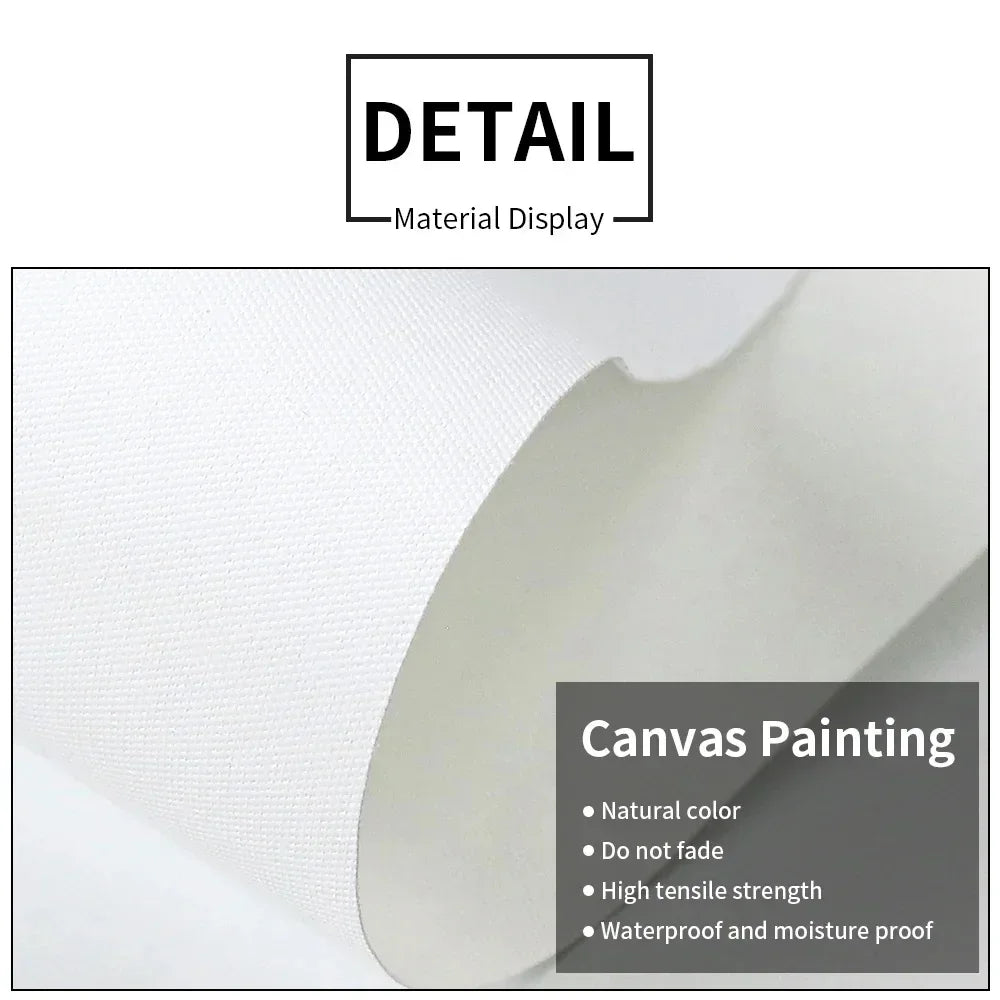 Abstract Orange Bauhaus Geometric Poster