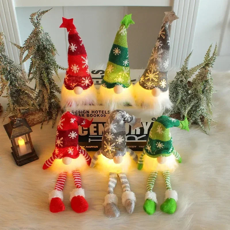 Christmas Faceless Doll Gnome Ornaments