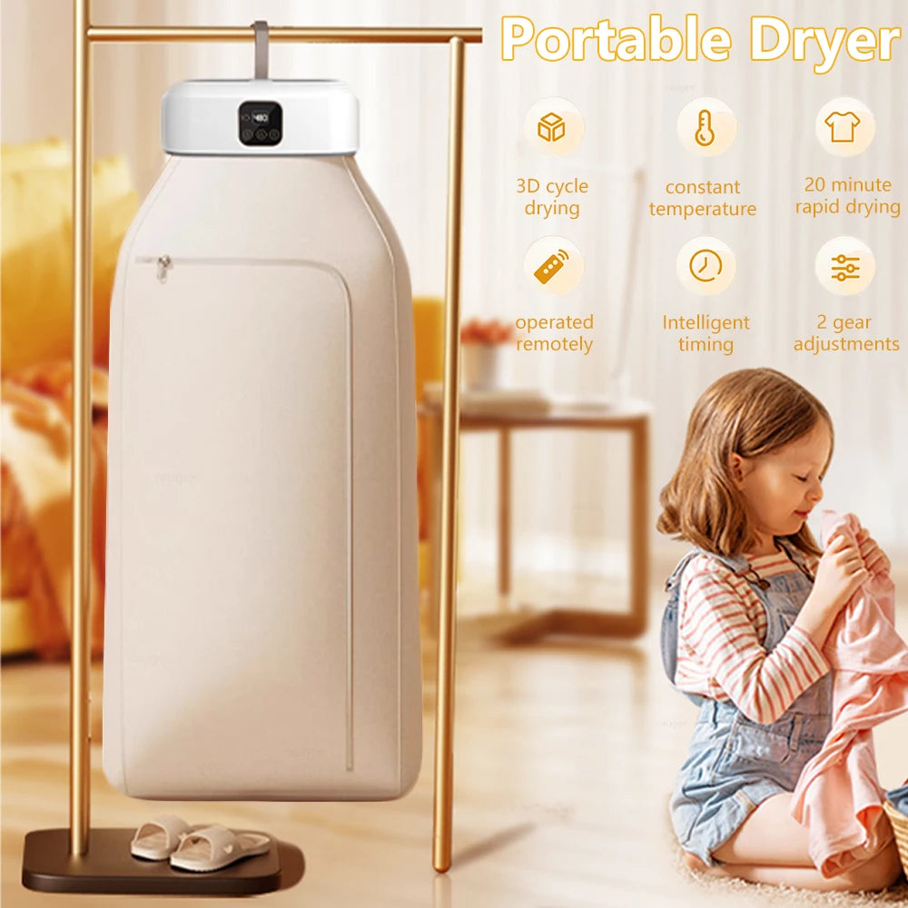 UV Sterilization Electric Portable Clothing Dryer