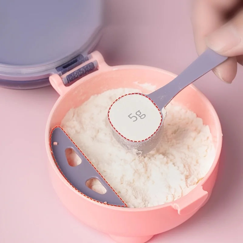 Crown Themed Milk Powder Dispenser