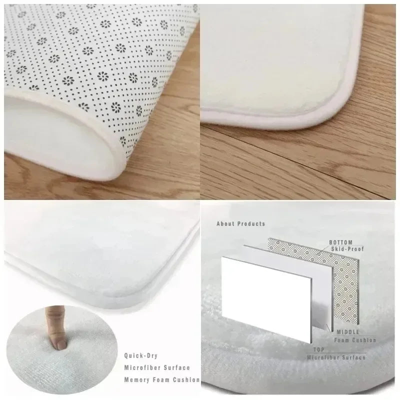 Christmas Tree Santa Claus Door Mat