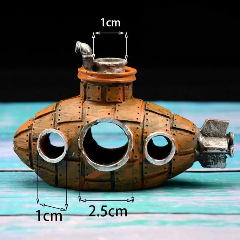 Resin Submarine Ornaments