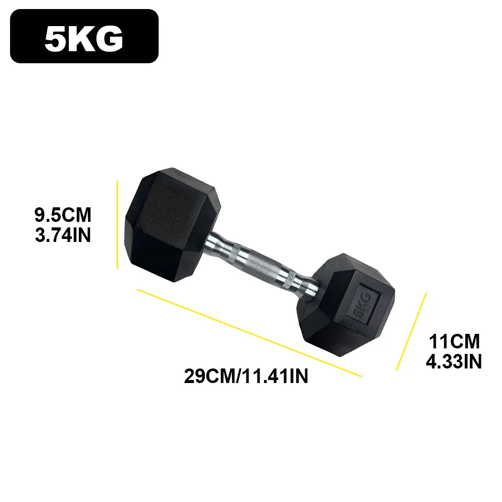 Hexagonal Multi Weight Dumbbell