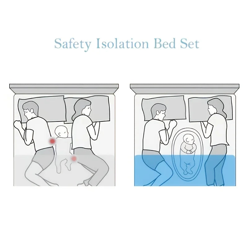 Cotton Breathable Baby Crib